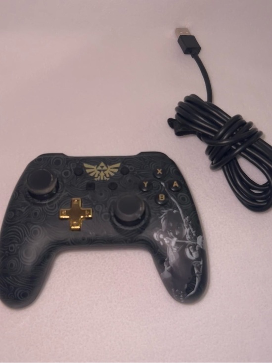 Powera Other - Power A Nintendo Switch Wired Controller Only (Legend of Zelda) Link Triforce